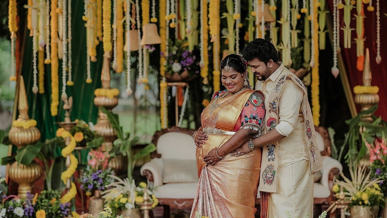 Robo Shankar daughter Indraja Baby shower